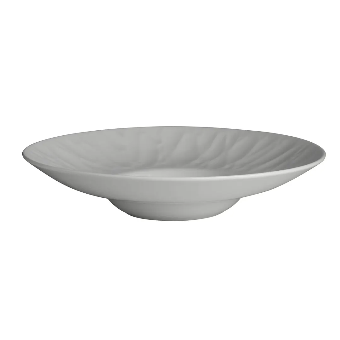 Steelite 61192ST7923 - Side Wing Porcelain Bowl, Blue‑White, 9.5" x 1.875", 3.75 oz - 1 Dozen