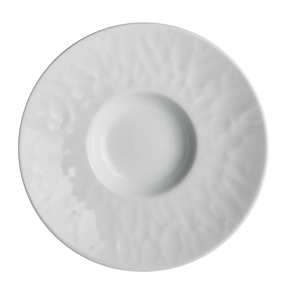 Steelite 61192ST7924 - Wing Tasting Bowl, 8.25" x 1.75" 2.5 Oz, Blue‑White Porcelain - 1 Dozen