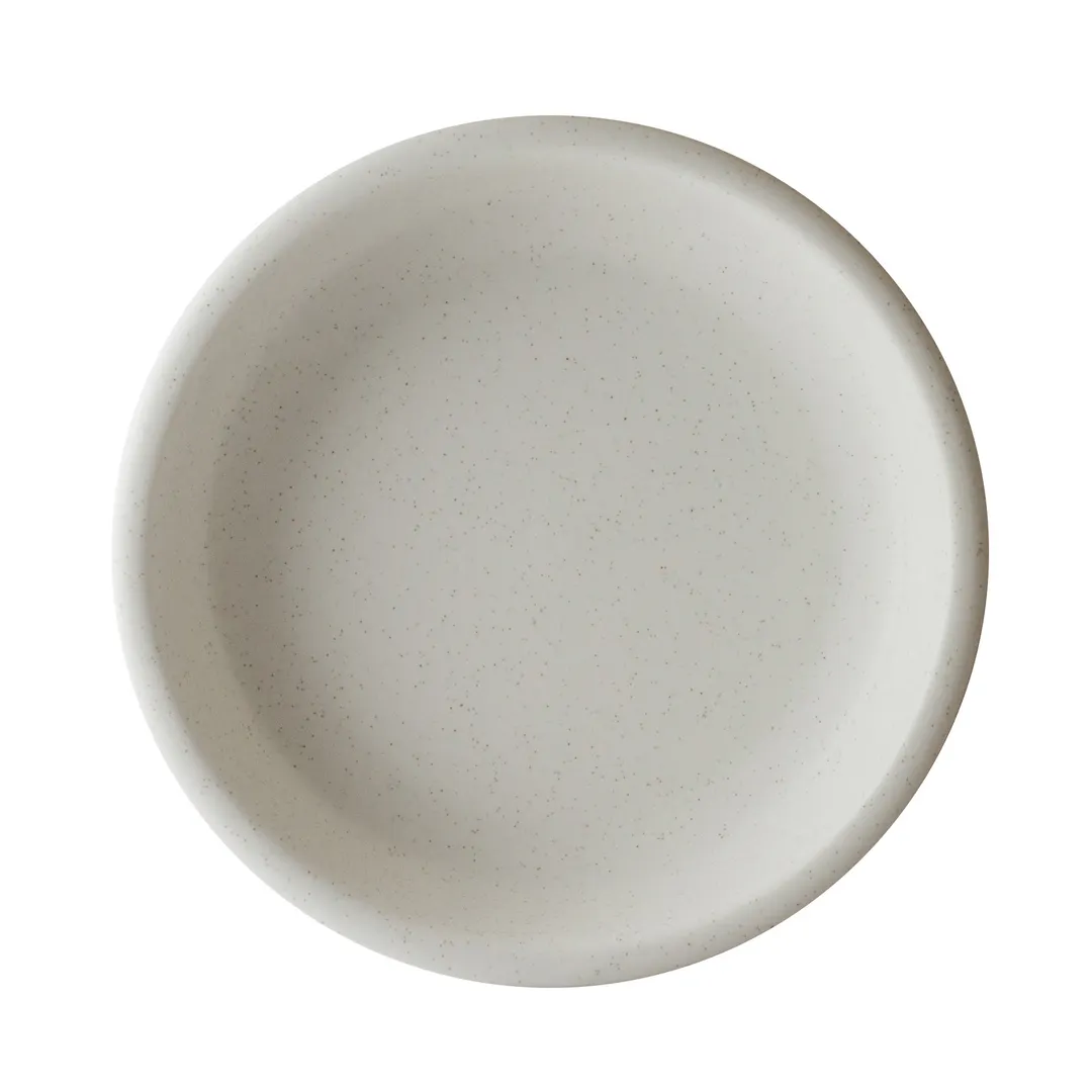 Steelite 6120RG003 - Deep 6.5" x 1.5" Round Porcelain Bowl, 18.5 oz, Oven Safe to 425°F - 24/Case