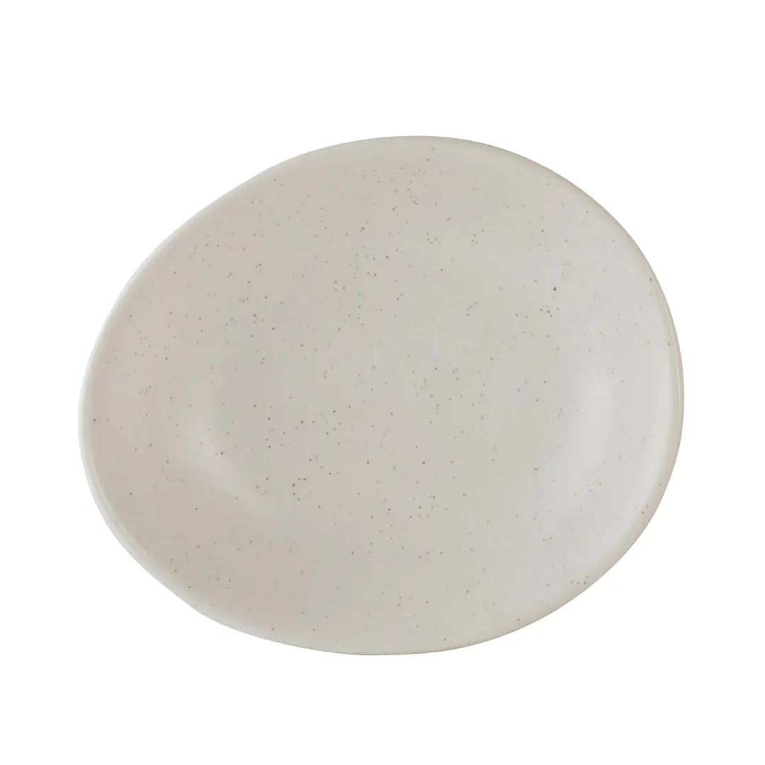 Steelite 6120RG011 Oil Dish, Oval Porcelain, 2.0 Oz, 3.875"x3.375"x1.0", Oven Safe 425°F - 24/Case
