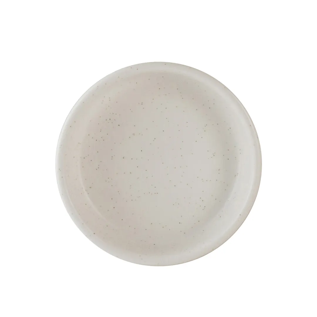 Steelite 6120RG012 - Shell Porcelain Condiment Tray 2.5 oz 3.125"x1.0", Oven Safe 425°F - 24/Case