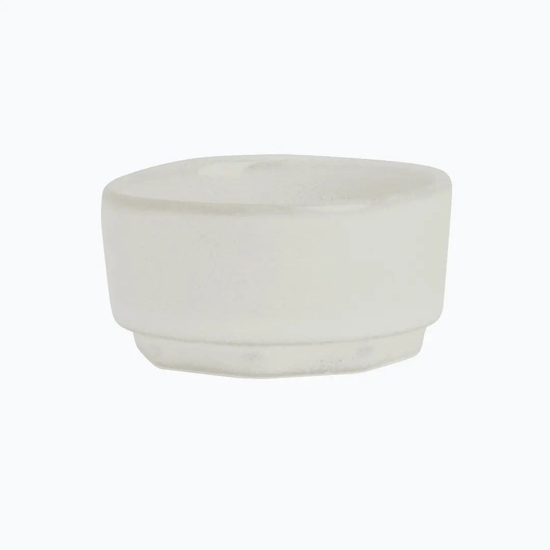 Steelite 6120RG098 - Round Porcelain Bowl, 2.5" x 1.25", 1.75 oz, Oven Safe to 425°F, Finish - 36/Case