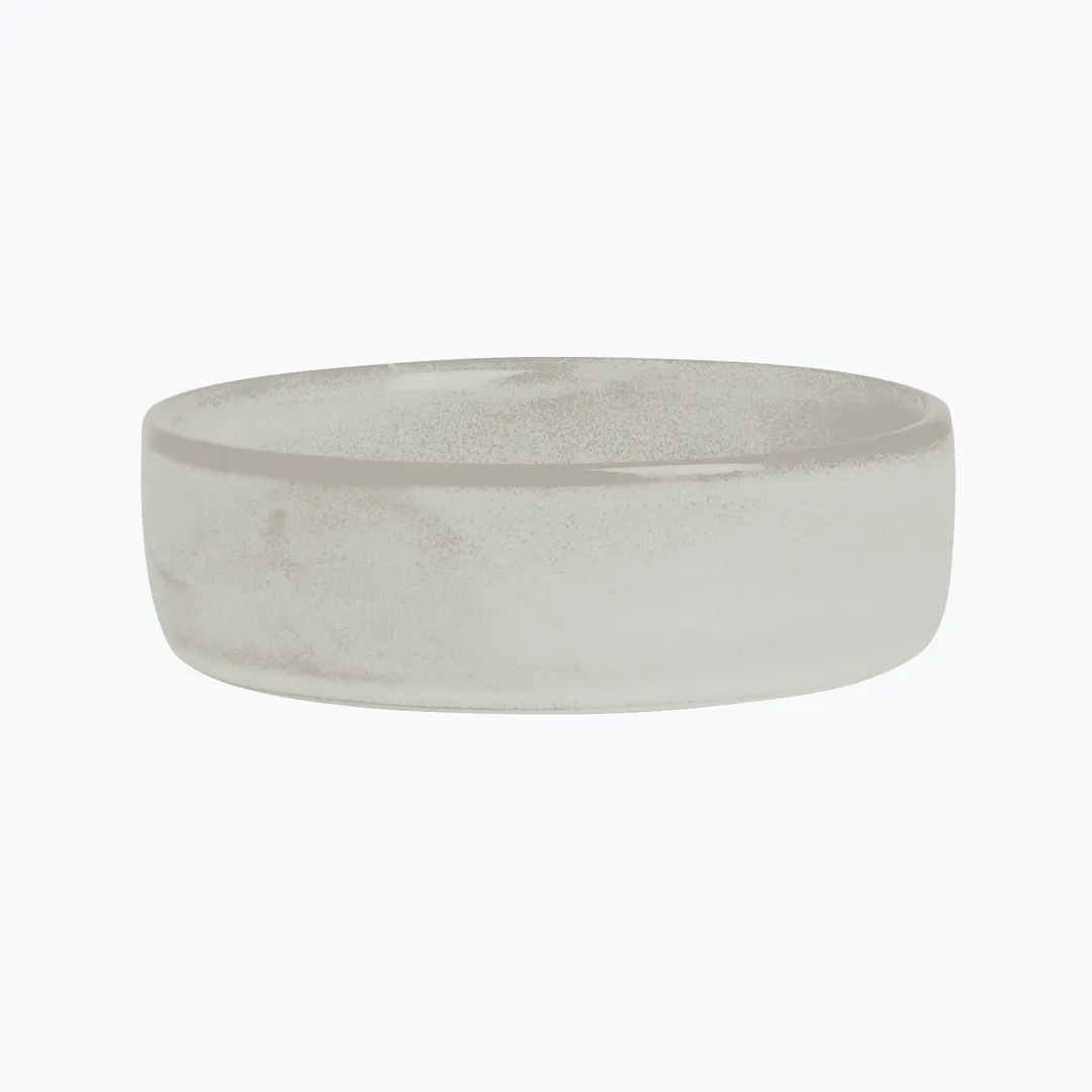 Steelite 6120RG099 Deep Tray Round Porcelain Bowl, 5.125" x 1.5", 10 oz, Oven Safe to 425°F - 1 Dozen