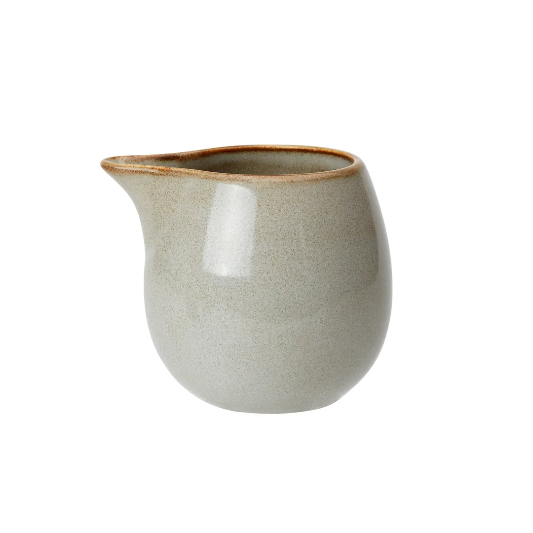 Steelite 6121RG029 Pitcher, 6 Oz 3.375"x3.0"x2.75", Porcelain, Oven Safe 425°F, Handleless - 1 Dozen
