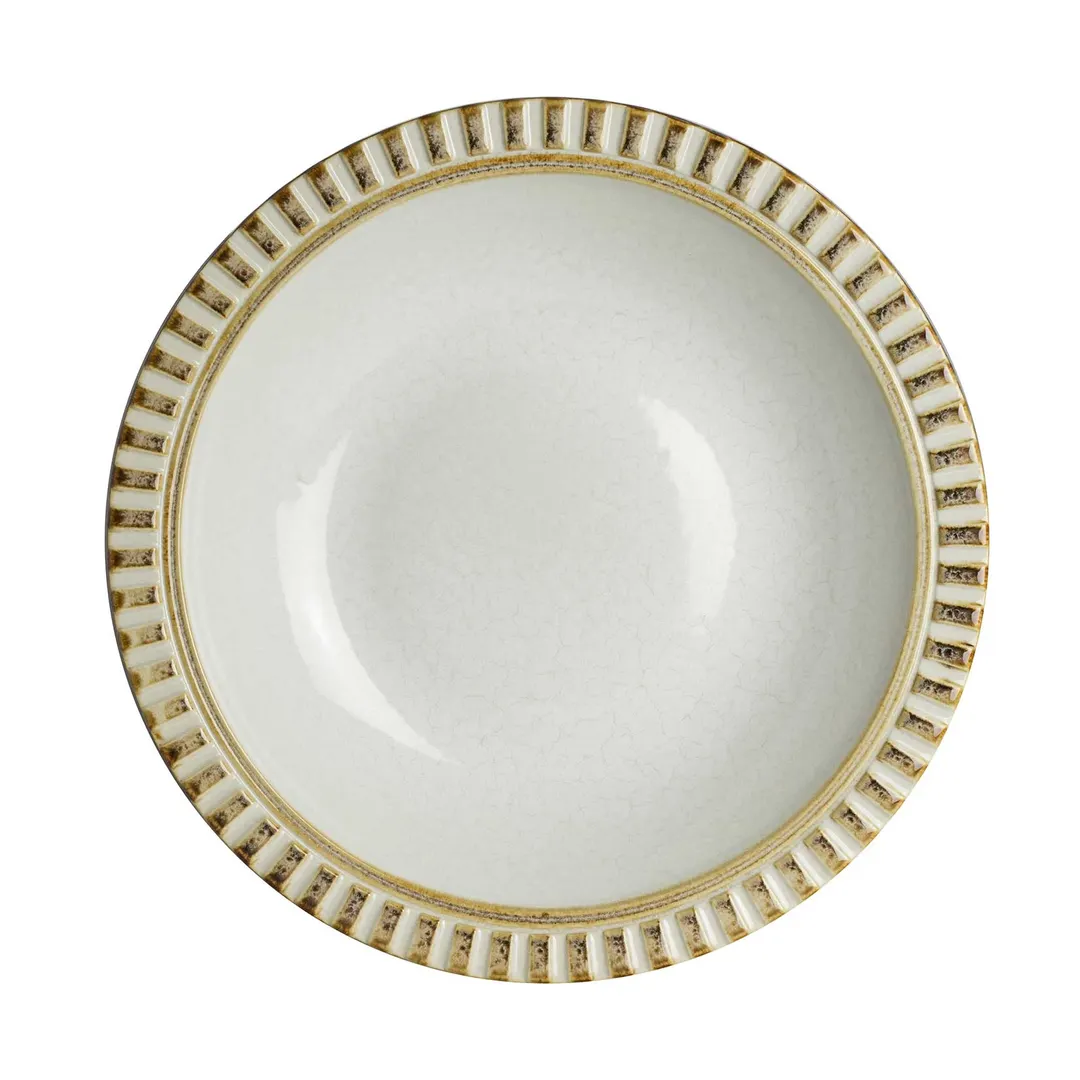 Steelite 6162RG133 - 31 Oz Porcelain Bowl, 10.375" Diameter, Oven Safe 425°F, Round Shape - 1 Dozen