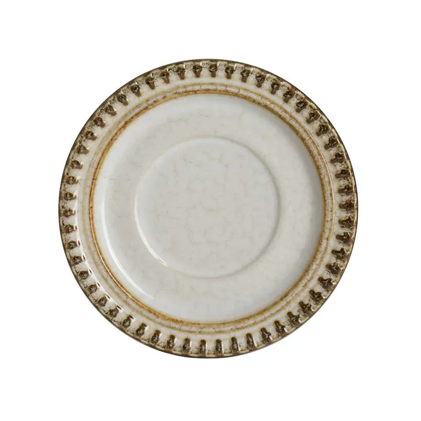 Steelite 6162RG138 Round Porcelain Saucer 4.5" Adelaide, Oven Safe to 425°F/217°C - 24/Case