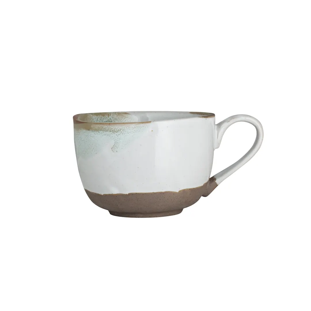 Steelite 6163RG158 Stoneware Cup, 8 Oz, 4.75"×3.375"×2.5", Dishwasher/Oven Safe 400°F - 36/Case