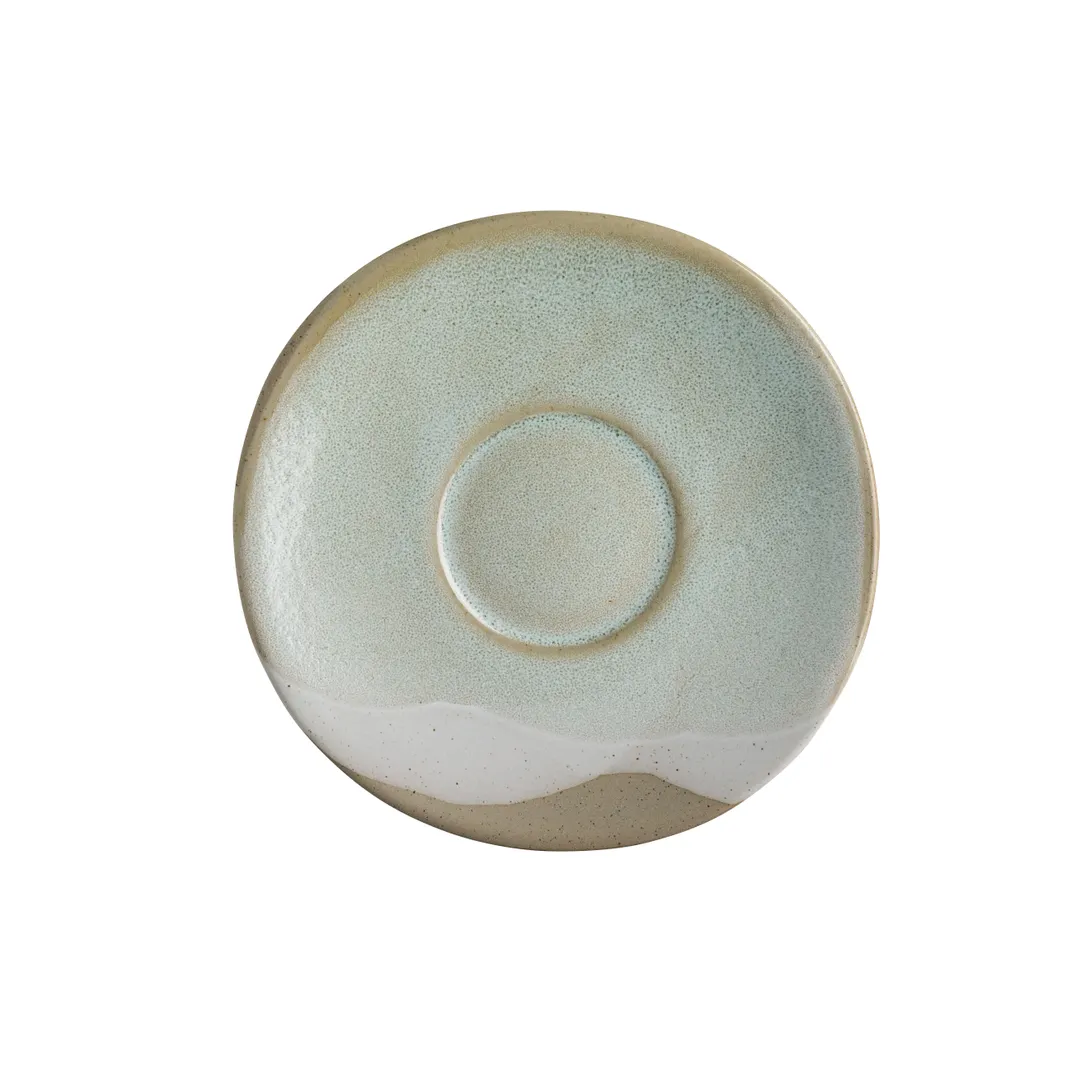 Steelite 6163RG159 Round Stoneware Saucer 5.5" Dishwasher & Oven Safe to 400°F/203°C - 36/Case