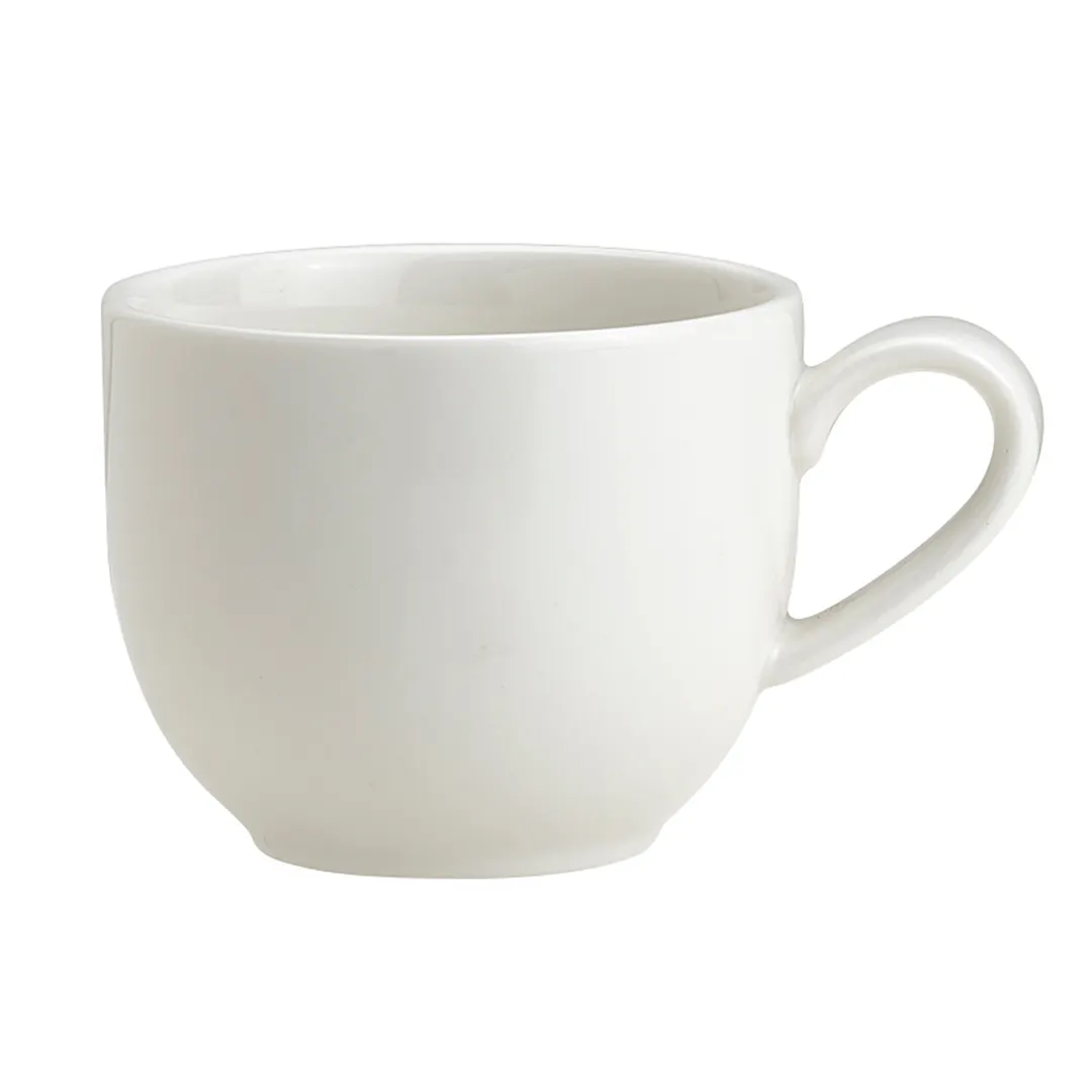 Steelite 62101ST0661 Tea Cup, 7.5 Oz (4.375" x 2.63"), Porcelain, Oven Safe to 500°F - 36/Case