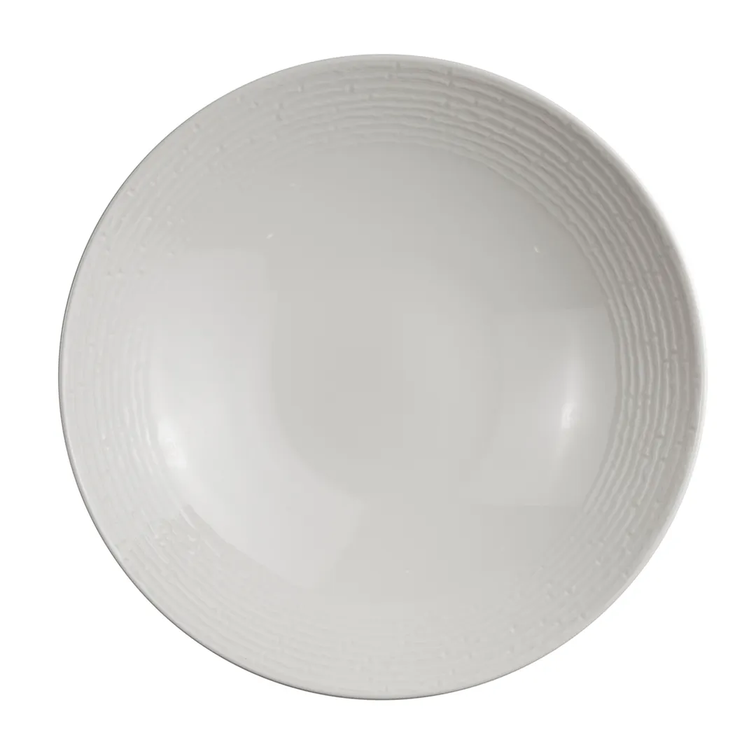Steelite 62105ST1006 - 16 oz Pasta Bowl, 11" Porcelain Rattan, Oven Safe to 500°F - 1 Dozen