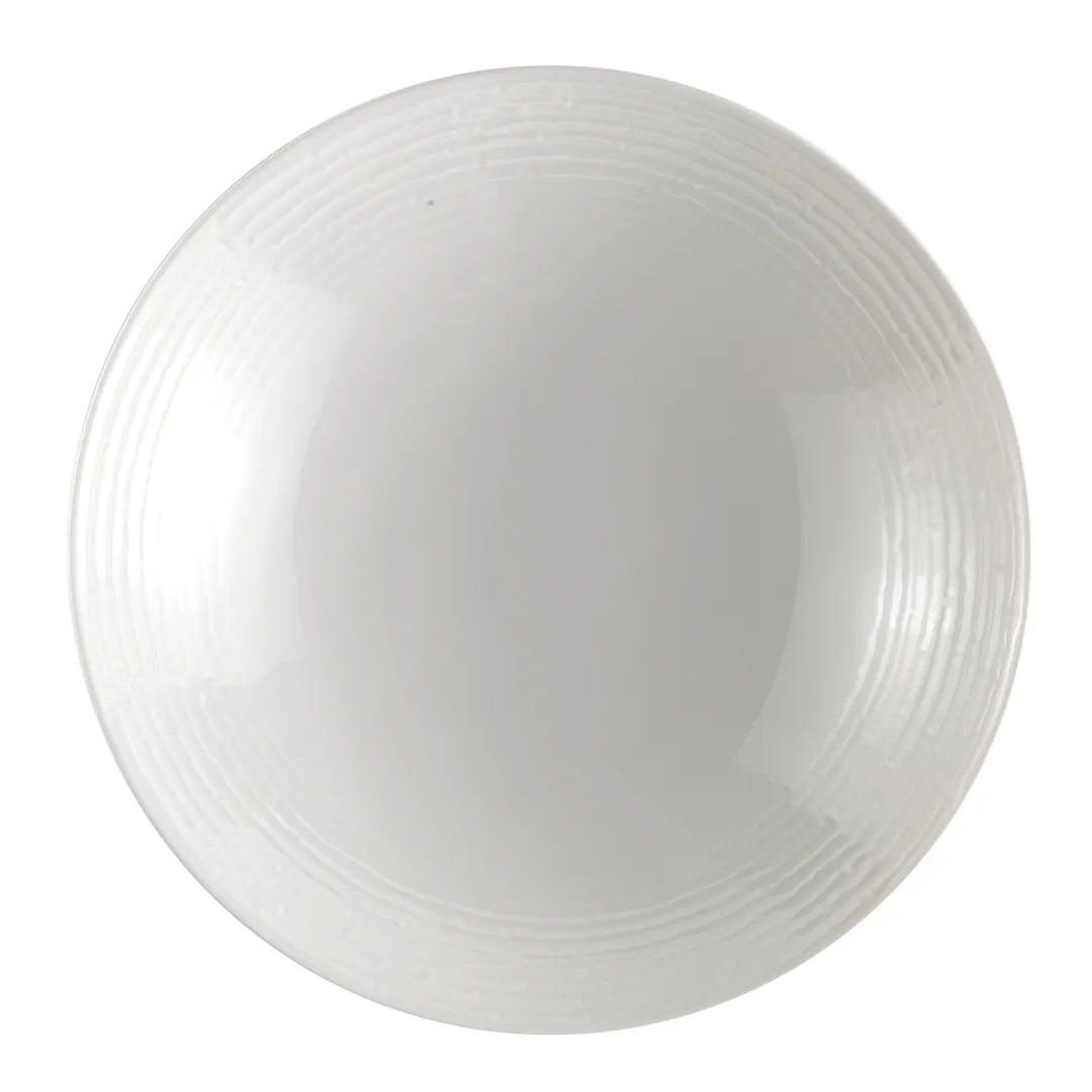 Steelite 62105ST1007 - 12 Oz Soup Bowl, 9.75" x 2.5" Rattan Porcelain, Oven Safe 500°F, 1 Dozen