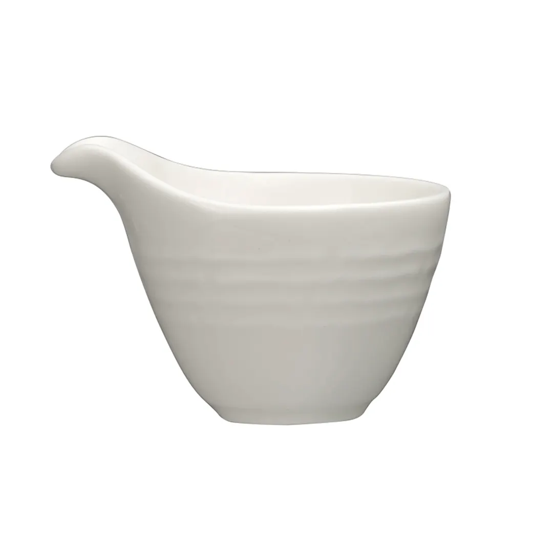 Steelite 62105ST1023 Creamer Pitcher 3 Oz (3.25" x 2.25") Rattan Finish Oven Safe 500°F - 24/Case