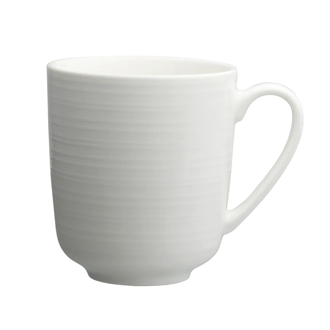 Steelite 62117ST0915 - Carina China Mug, 12 Oz (4.625" x 3.88"), Porcelain, Oven Safe 500°F - 36/Case