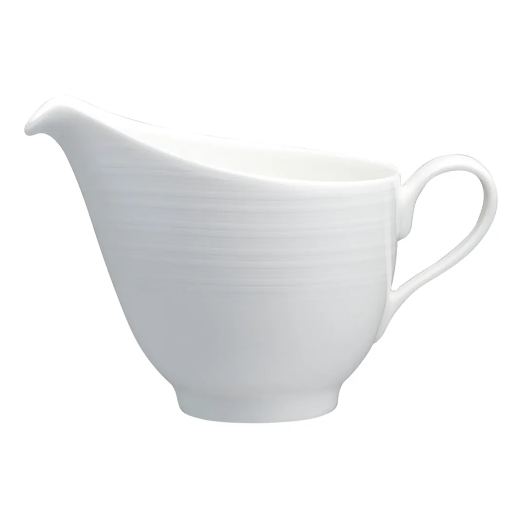 Steelite 62117ST0925 Handled Creamer Pitcher, 8.5 oz (4.5"), Porcelain, Oven Safe 500°F - 36/Case