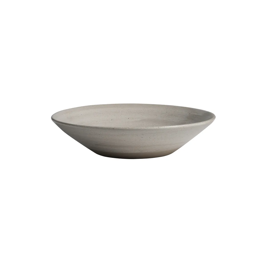 Steelite 6219RT025 - 9" Round Stoneware Bowl, 1 Qt (32 oz) Carnaby Dove, Oven Safe to 425°F - 24/Case