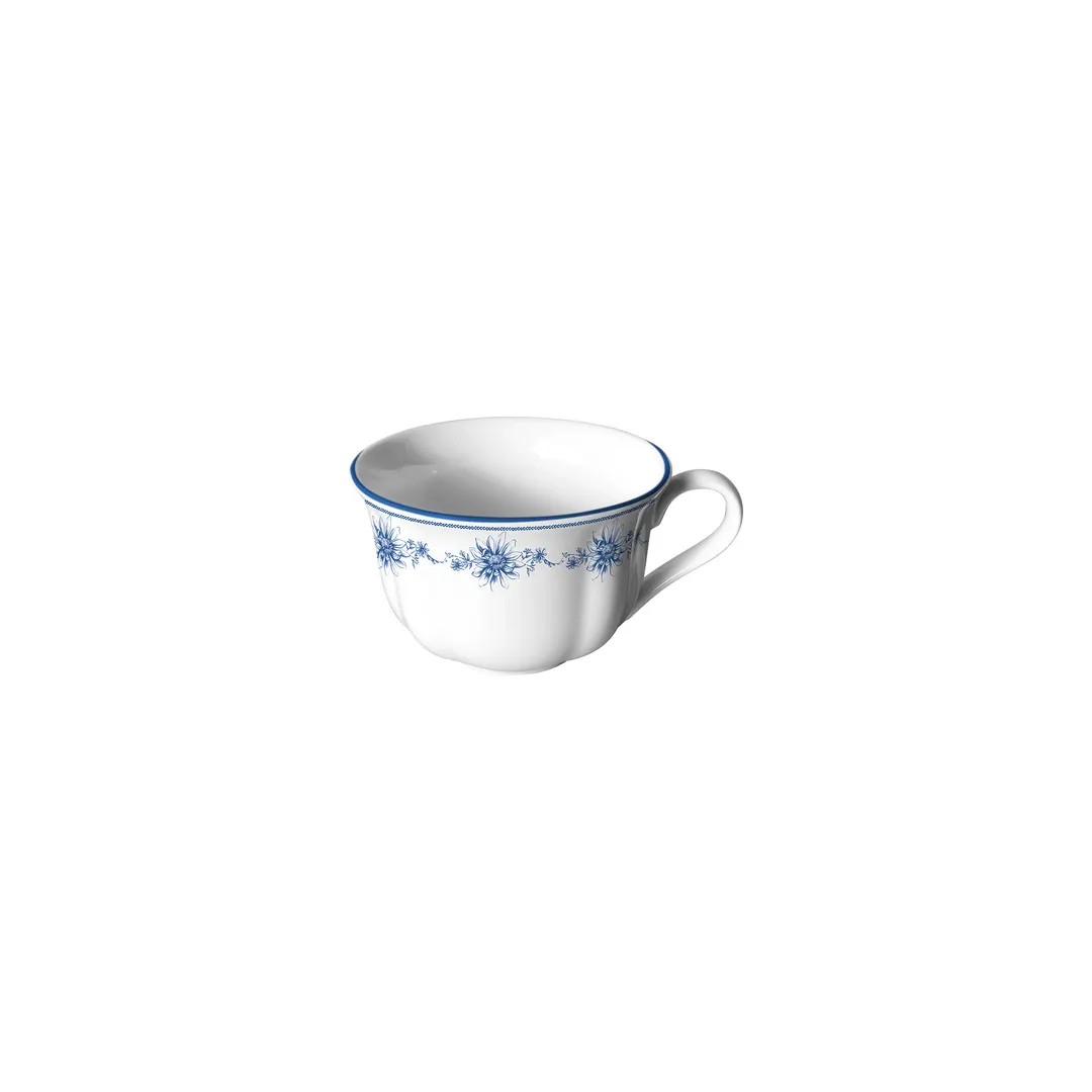 Steelite 62533FP820 - 8 Oz Porcelain Coffee Cup, 4.75" x 3.99" x 2.5", Giselle Blue - 1 Dozen