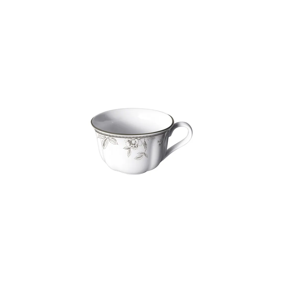 Steelite 62536FP820 - 8 oz Porcelain Coffee Cup, 4.75" x 3.99" x 2.5", Marisa Slate Finish, - 1 Dozen