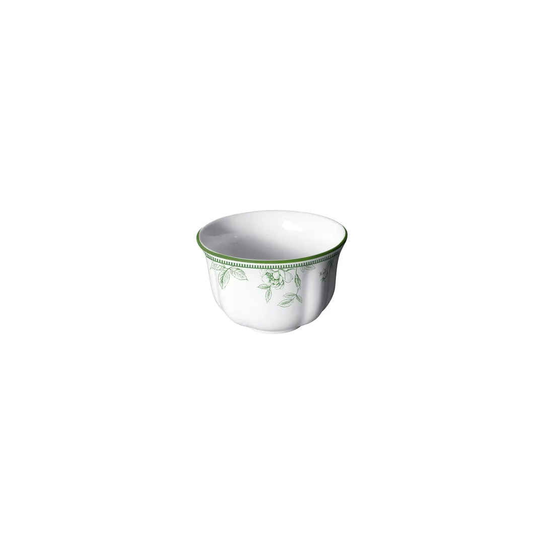 Steelite 62539FP819 - Adelina Marisa Green Porcelain Bouillon Cup, 8 oz, 3.987" x 2.5" - 1 Dozen
