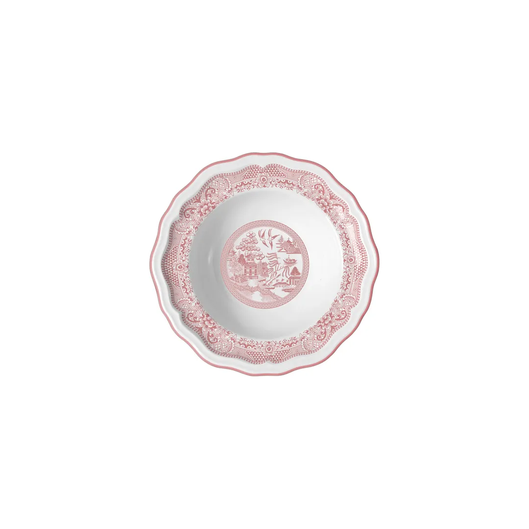Steelite 62547FP816 - Fruit Dish Bowl, 5.5" x 1.75" Porcelain Adelina WillowRose Folio 5oz - 1 Dozen