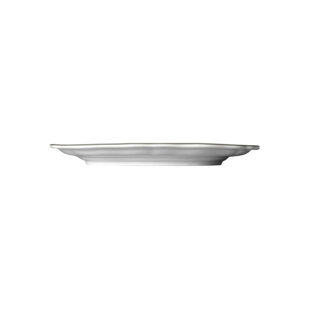 Steelite 62568FP818 - Oval Slate Porcelain Platter, 9.0" x 6.75" x 0.875", Adelina Folio - 1 Dozen
