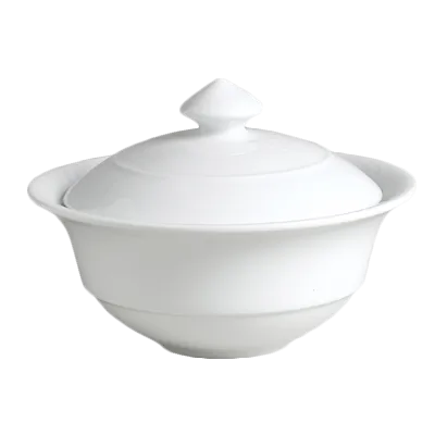Steelite 6300P040 - Aura Porcelain Bowl, 5.5" x 2.38" , 10 Oz, Oven Safe to 465°F - 24/Case