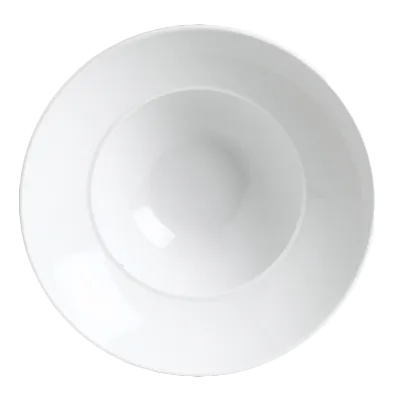 Steelite 6300P050 Round Porcelain Bowl, 16 Oz (9.75" X 3.5"), Oven Safe To 465°F – 6/Case