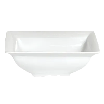 Steelite 6300P086 - Square Porcelain Soup Bowl, 7" dia., 19 oz, Aura, Oven Safe to 465°F - 1 Dozen