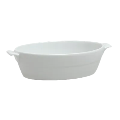Steelite 6300P124 - Porcelain Bowl, 2.5 oz, 4.6" x 2.5" x 1.3" Aura, Oven Safe to 465°F - 1 Dozen