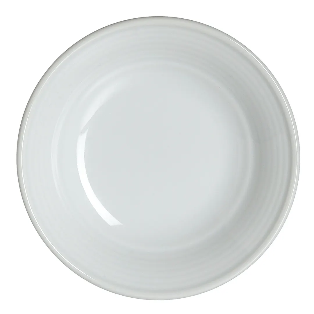 Steelite 6300P162 - Aura Porcelain Sauce Dish, 4.25" x 0.88", 2.75 oz, Oven Safe to 465°F - 36/Case