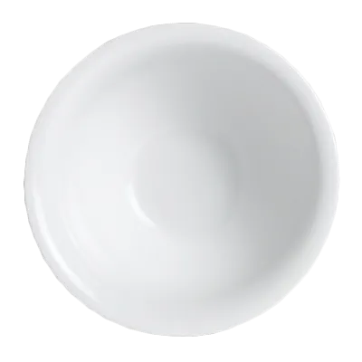 Steelite 6300P386 - 32 oz Round Porcelain Bowl, 7.25" Aura Asian, Oven Safe to 465°F - 24/Case