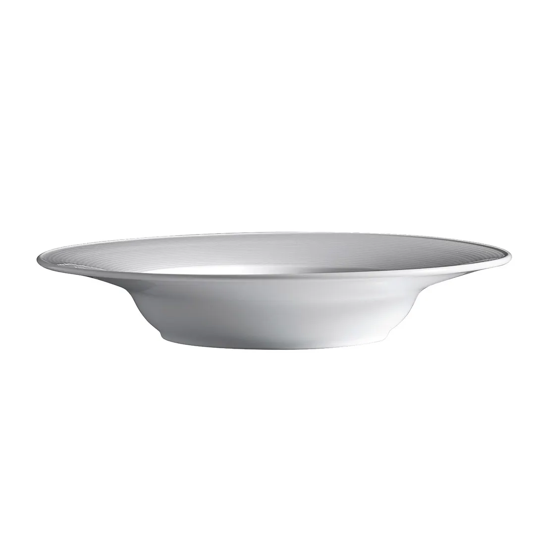 Steelite 6300P595 - Pasta Plate, 11" Diameter, 17 oz Porcelain, Aura, Oven Safe 465°F - 1 Dozen