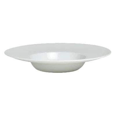 Steelite 6305P698 - 13.75‑oz Porcelain Pasta Bowl, 11.75" x 2.13", Oven Safe 465°F, Rim - 1 Dozen