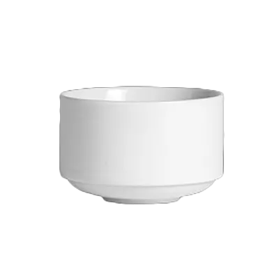 Steelite 6306P763 - Porcelain Bouillon Cup, 11.25 Oz (4.0" x 2.5"), Oven Safe To 465°F - 24/Case