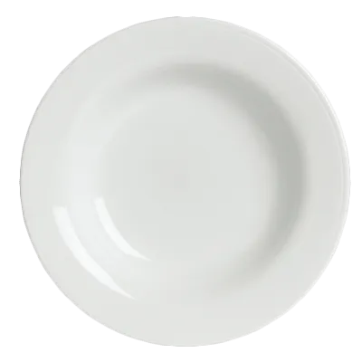 Steelite 6306P768 - Round Porcelain Pasta Bowl, 10" x 1.75", 16 Oz, Oven Safe 465°F - 1 Dozen