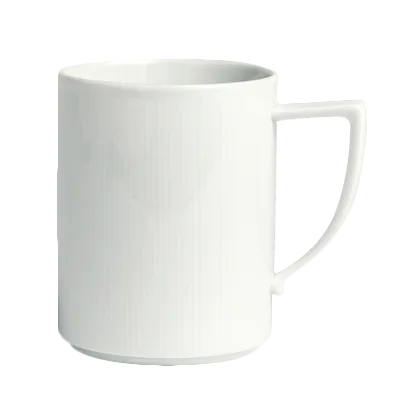 Steelite 6314P1052 - 10.25 oz Porcelain Stackable Mug, 4.375" x 4.0", Oven Safe 465°F - 24/Case