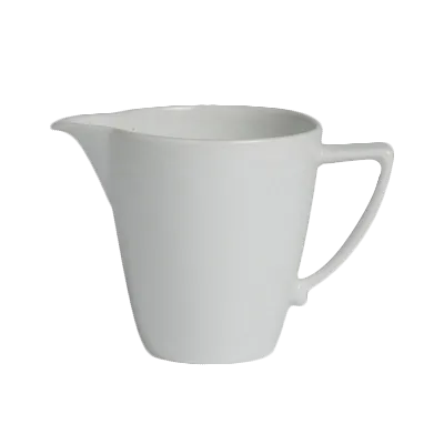 Steelite 6314P1060 Creamer Pitcher 8 Oz (5.0" x 3.5") Porcelain Handle Oven Safe to 465°F - 24/Case