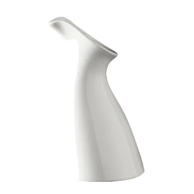 Steelite 6321P1318 - 7.25 oz Pitcher, 3.6" x 3.3" x 5.8", No Handle, Oven Safe 465°F - 1 Dozen