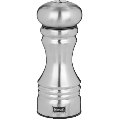 Steelite 6323T501 Salt Shaker, 6" Height, Single Stainless Steel Shaker, 4"-7" Range, 4/Case