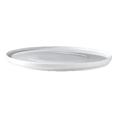 Steelite 6327P853 - 11.25" Round Porcelain Platter, Coupe Rim, Oven Safe to 465°F - 6/Case