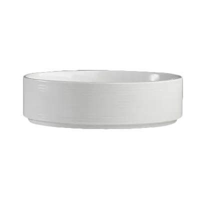 Steelite 6327P856 - 22 Oz Round Porcelain Bowl, 6.25" x 1.75", Oven Safe 465°F - 1 Dozen