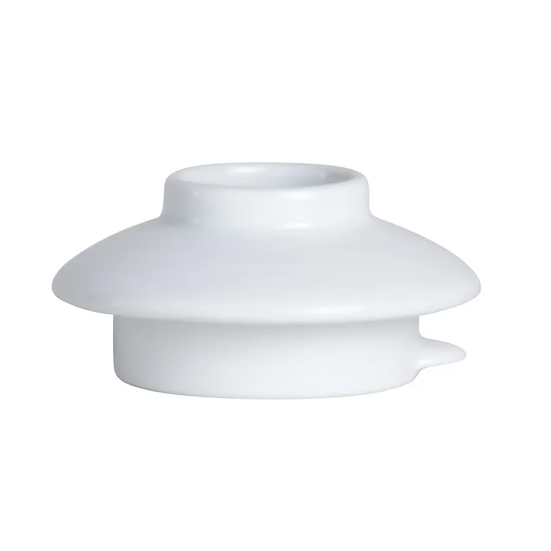Steelite 6347P651 - 20.0 Oz Porcelain Teapot Lid, Rounded Shape Heat Retention - 6/Case