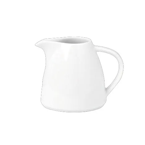 Steelite 6352MP66 - 5 Oz Pitcher, 3" x 3" Porcelain, Handle, Oven Safe 425°F, 24/Case - 24/Case