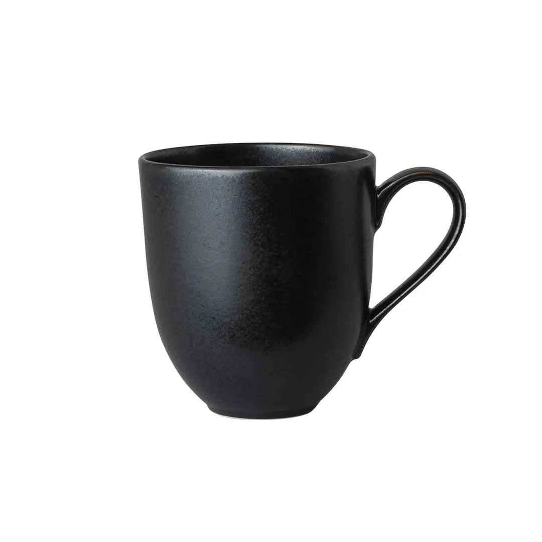 Steelite 6413MY039 China Mug – 14‑16 Oz Wabi Sabi Slate Porcelain, 5.25"W x 3.5"D x 4.25"H - 6/Pack