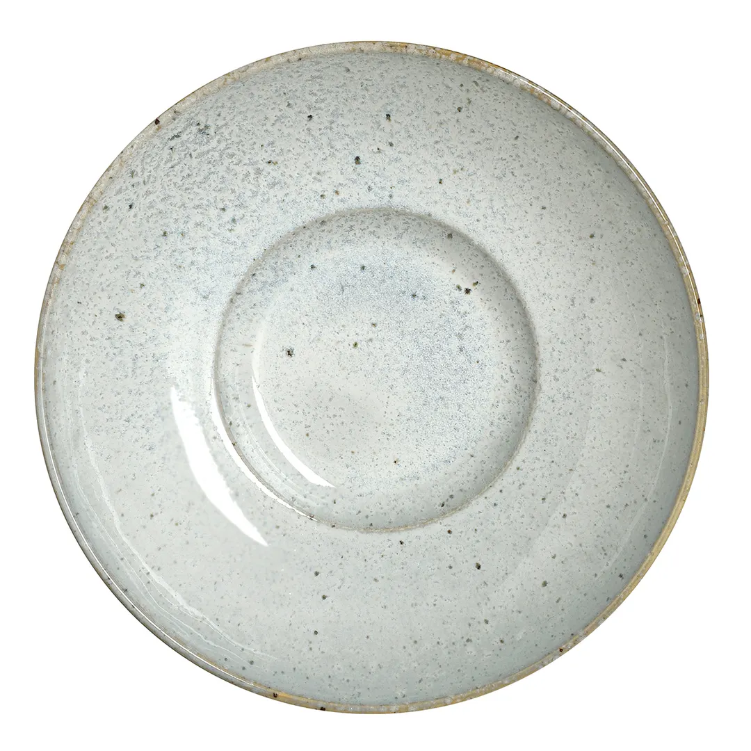Steelite 6415MY013 - Rimmed Coupe Bowl, 6.5" x 2" , 15 oz, Porcelain, Wabi Sabi Design - 1 Dozen
