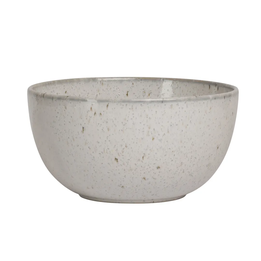 Steelite 6415MY031 - 14 oz Round Porcelain Bowl, Wabi Sabi Lichen Finish, 4.75" x 2.38" - 1 Dozen