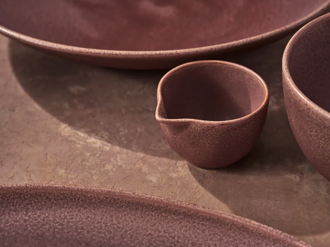 Steelite 6419MY038 Sauce Dish, 3.5 Oz (3.0" X 2.0" X 2.0"), Wabi Sabi Plum Porcelain - 1 Dozen