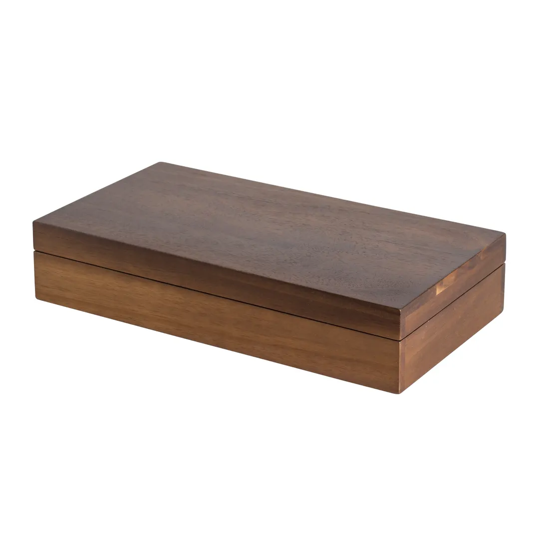 Steelite 6525T235 Hard Case Steak Knife Box, 11.5" X 6.0" X 2.25" Creations Wood, - 8/Case