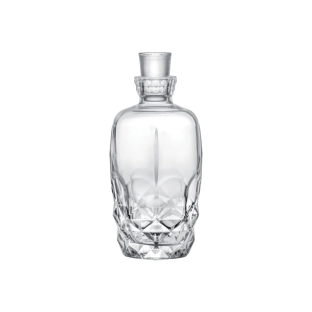 Steelite 660RCR306 - 1.0 Qt Bottle, 4.375" x 9.75", Crystal Finish, Dishwasher Safe - 4/Case