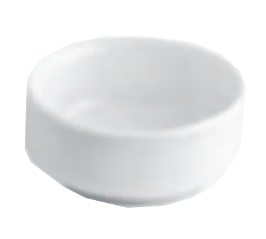 Steelite 6622V274 - Porcelain Sauce Dish, 3.0 oz, 3.0" x 1.25" Oven Safe 660°F/347°C, Round - 24/Case