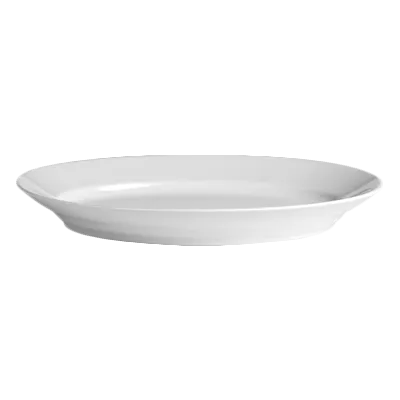 Steelite 6626V367 - Oval Porcelain China Platter, 6.75" x 4.5", Oven Safe to 660°F/347°C - 6/Case